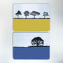Landscape Tablemat Set. Box Set Of Six Designs. Set One, thumbnail 3 of 5