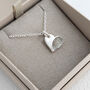 Silver Fingerprint Impression Charm, thumbnail 4 of 6