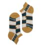 Checkered Illustration Print Socks, thumbnail 3 of 4