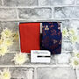 Burnt Orange Floral Wedding Tie Set, thumbnail 3 of 6