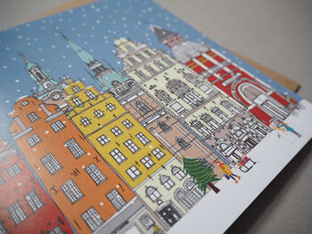 Stockholm Christmas Cards Set Of Five, 3 of 4