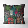Serene Forest Bright, Mid Century Style Cushion, thumbnail 2 of 9