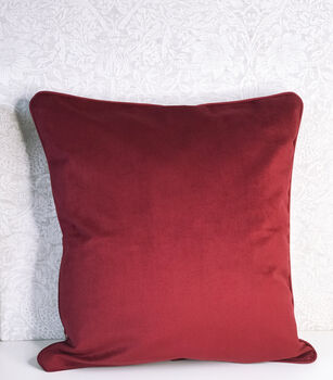Red Crimson Snakeshead William Morris 18' Cushion Cover, 4 of 5