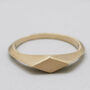 9ct Gold Signet Ring For Women, thumbnail 7 of 11