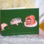 Funny Pig Valentines Card, thumbnail 2 of 5