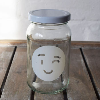 Personalised Emoji Valentine's Jar Gift, 5 of 6