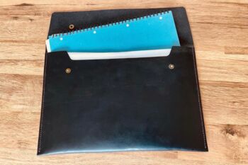 Personalised Black A4 Documents Folder, 4 of 10