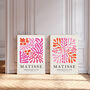 Matisse Set Of Two Pink Art Prints, thumbnail 4 of 4