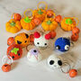 Spooky Halloween Crochet Bag Charm Collection, thumbnail 1 of 10