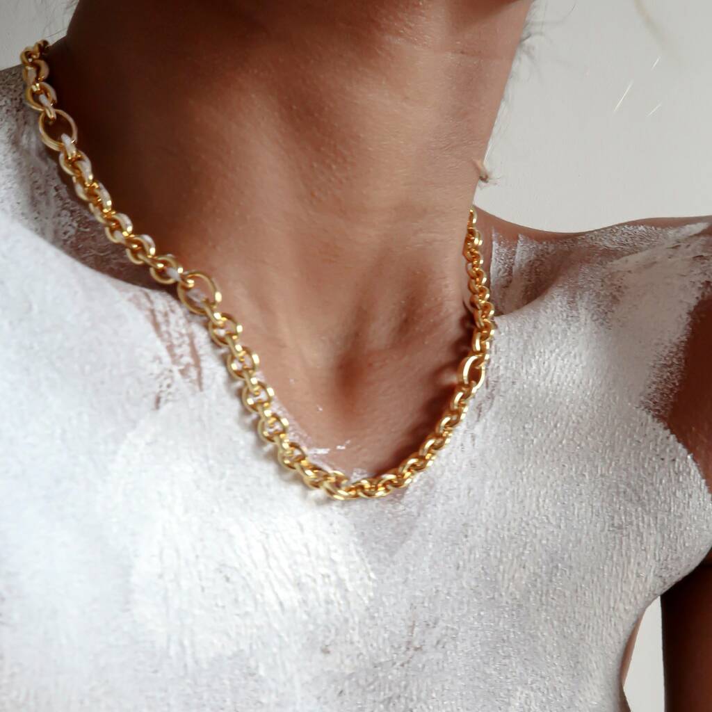 Cori Short Chain Necklace By YOJ Jewellery | notonthehighstreet.com