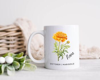 Ceramic Birth Flower Mug, 12 of 12