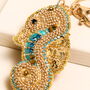 Beaded Seahorse Keyring And Bag Charm, thumbnail 3 of 3