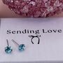 March Birthstone Aquamarine Earrings, thumbnail 3 of 7