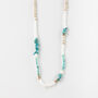 'Love Is Here' Natural Stone, Pearl And Shell Necklace, thumbnail 4 of 10