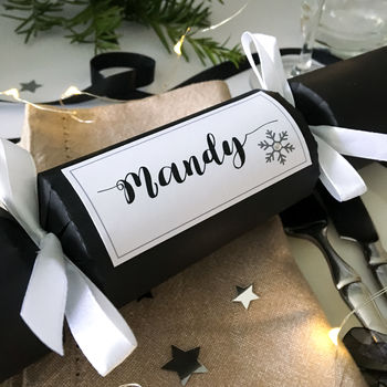 Personalised Christmas Cracker Place Setting, 5 of 8
