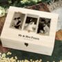 Personalised Photo Wedding Keepsake Memory Box, thumbnail 1 of 2