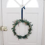 Christmas Wreath 'Noelle' Dried Flower Door Wreath, thumbnail 3 of 6