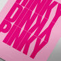 Rinky Dinky Pinky Limited Edition Art Print, thumbnail 3 of 8