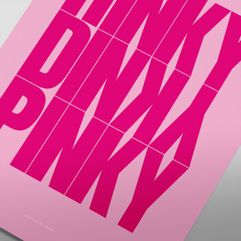 Rinky Dinky Pinky Limited Edition Art Print, 3 of 8