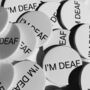 Im Deaf Pin Badge, thumbnail 1 of 5