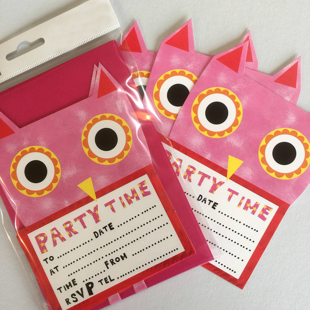 Party Invites By Belinda Reynell Design | notonthehighstreet.com