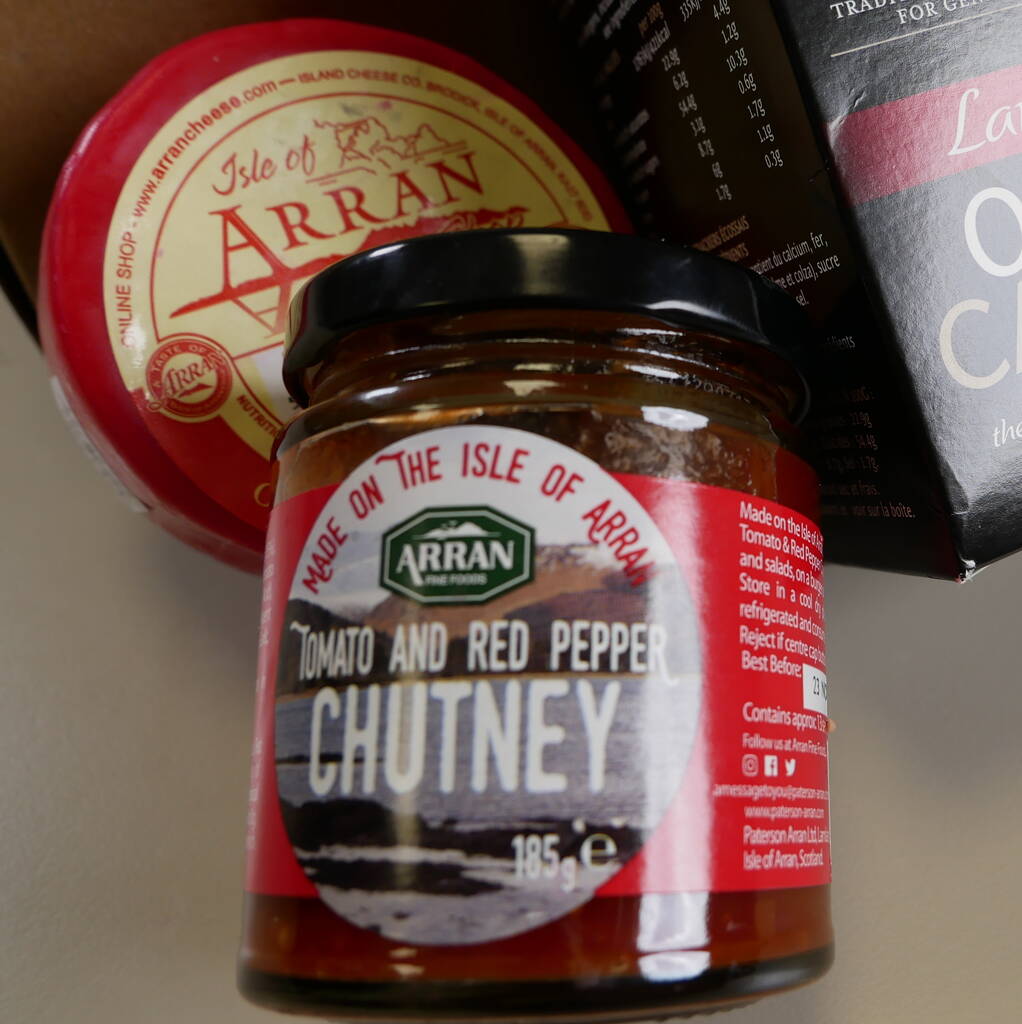 Scottish Cheese Food Gift Box Hamper By sprEHd