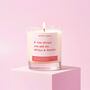 Funny Anniversary Gift Candle You And Me Always Forever, thumbnail 1 of 3