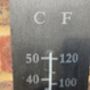 Garden Slate Thermometer 45cm Outdoor Temperature Gauge Wall Mounted, thumbnail 3 of 5