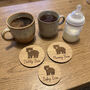 Bear Family Wooden Coasters Gift Set, thumbnail 2 of 6