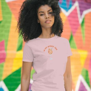 Aperol Spritz In My Aperol Era Unisex Graphic T Shirt, 3 of 7