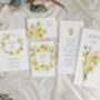 Daffodil Wedding Save The Dates, thumbnail 4 of 4