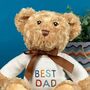 Father’s Day ‘Best Dad’ Keeleco Large Dougie Gift Bear, thumbnail 2 of 5