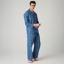 Men's 'Marrakesh Paisley' Crisp Cotton Pyjama Set, thumbnail 2 of 4
