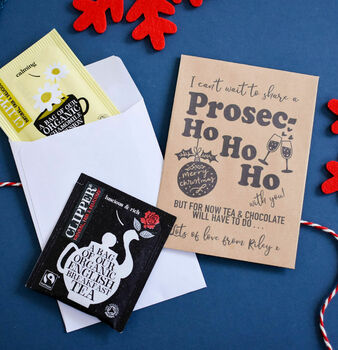 Prosec Ho Ho Ho Christmas Letterbox Gift, 7 of 11