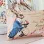 Fabric Easter Bunny Postcard Fragranced Gift Sachet, thumbnail 2 of 5