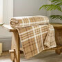Snuggle Check Superset Fleece 140x180cm, thumbnail 1 of 10