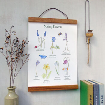 Spring Flowers Canvas Wall Hanging, 2 of 12