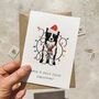 Christmas Dog Breeds In Hats Card And Envelope, thumbnail 4 of 12