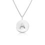 Limerston Sterling Silver Locket Necklace, thumbnail 5 of 6