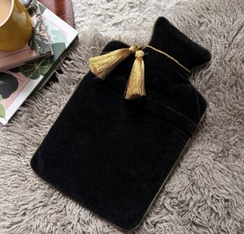 Luxury Embroidered Secret Garden Owl Hot Water Bottle, 2 of 4