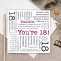 18th Birthday Card Funny Teenager Quotes, thumbnail 2 of 8