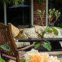 Cotton And Velvet Quilted Sofa Blanket Cover | 200 X 90cm, thumbnail 3 of 6