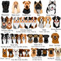 Cute Dog Breed Cushion Cover Personalised, thumbnail 2 of 11
