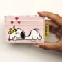 Pink Snoopy Credit Card Wallet, thumbnail 1 of 3