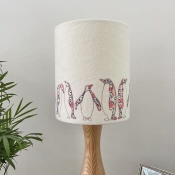 Penguin Embroidered Lampshade, 4 of 5