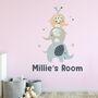 Personalised Elephant Wall Sticker Room Decor, thumbnail 1 of 2