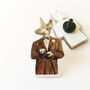 Dog Acrylic Brooch, thumbnail 3 of 4