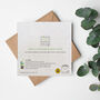 You're Looking Sharp Plantable Seed Paper Card, thumbnail 2 of 2