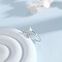 Sterling Silver Double Butterfly Open Ring, thumbnail 1 of 11