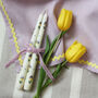 Hand Painted Pansy Candles, thumbnail 3 of 3